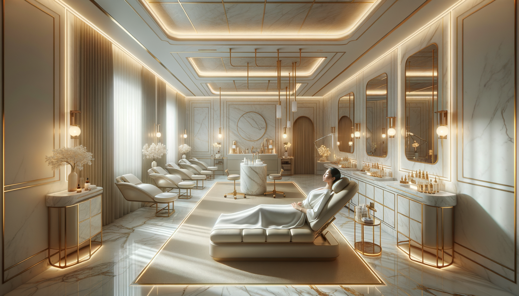 Luxury medical spa treatment at One Medcare Spa